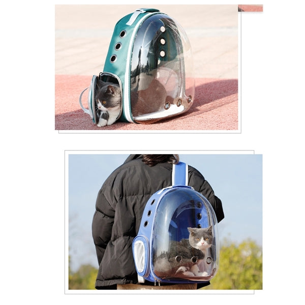 Transparent Space Capsule Pet Carrier Dog Cat Backpack