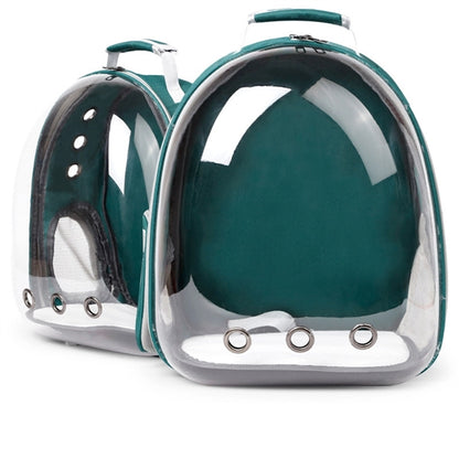 Transparent Space Capsule Pet Carrier Dog Cat Backpack