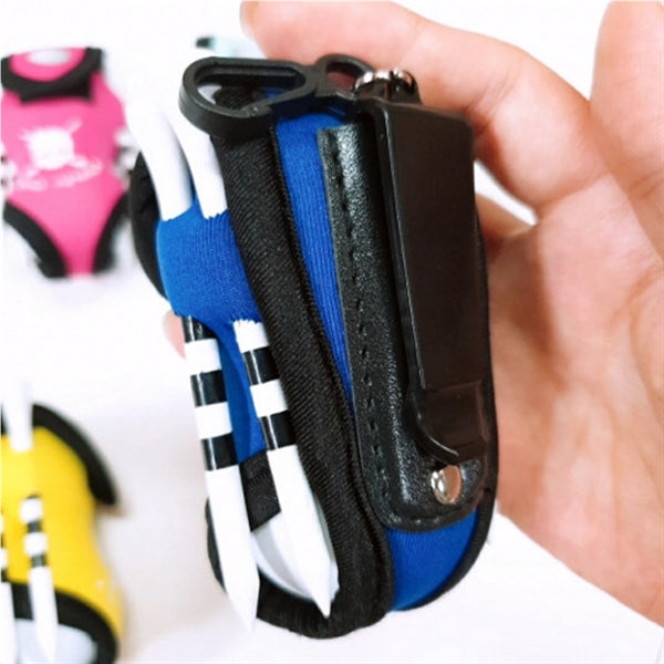 Neoprene Golf Ball Clip Pouch Pocket Set