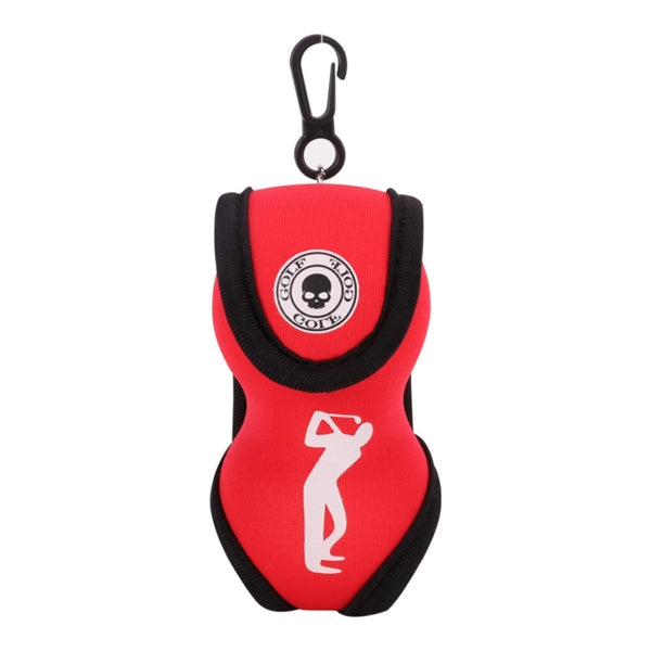 Neoprene Golf Ball Clip Pouch Pocket Set