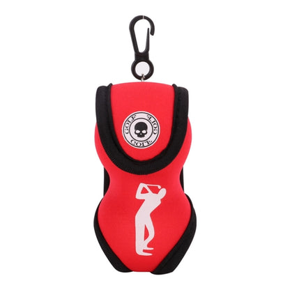 Neoprene Golf Ball Clip Pouch Pocket Set
