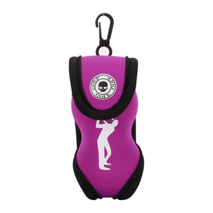 Neoprene Golf Ball Clip Pouch Pocket Set