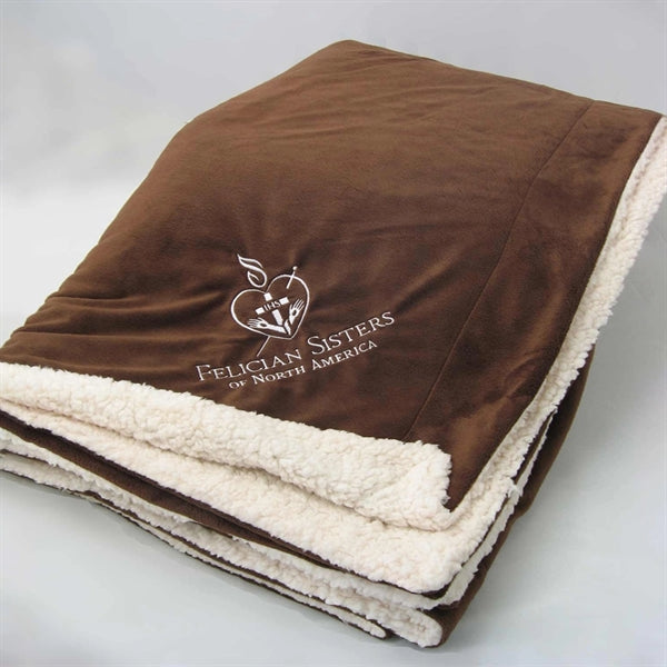 Micro Mink Sherpa Blanket (50" x 60")