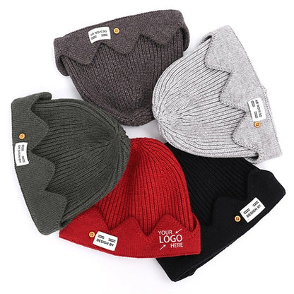 Winter Beanie Crown Hat