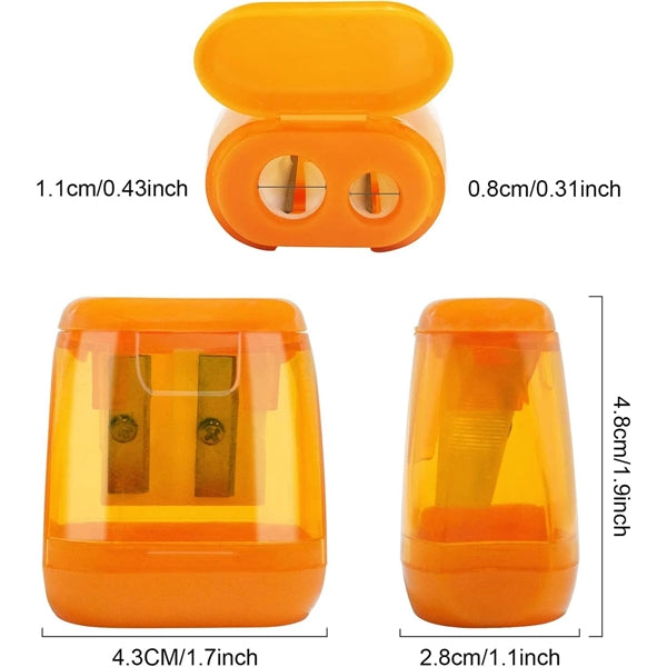 Manual Double Holes Pencil Sharpener