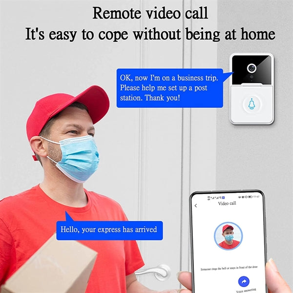 Smart Wireless Visual Ring Doorbell