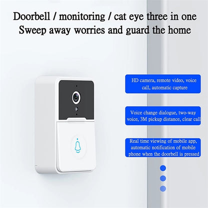 Smart Wireless Visual Ring Doorbell
