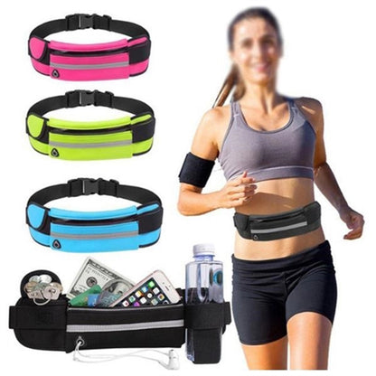 Adjustable Waterproof Running Belt Waist Pack