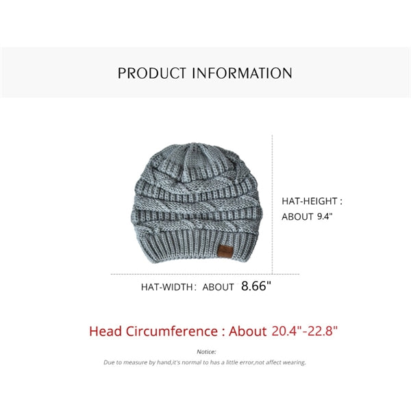 Knit Beanie Hat