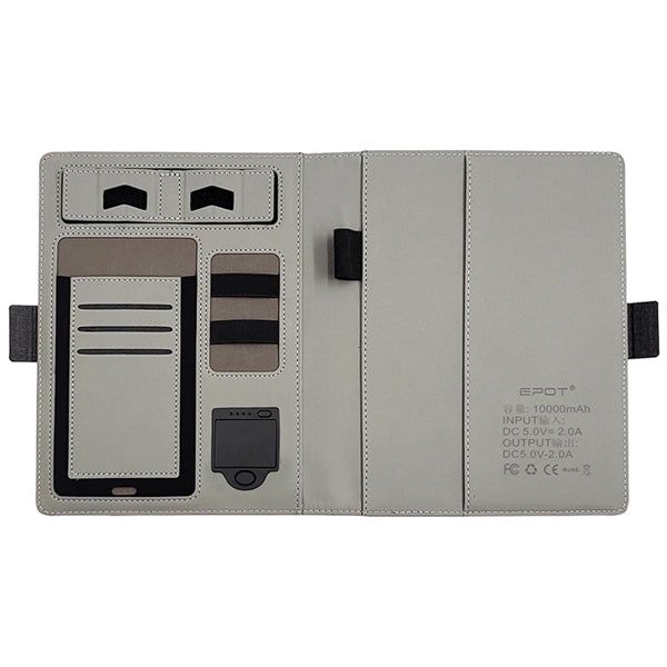 Wireless Charging Notebook With Phone Stand 8000Mah