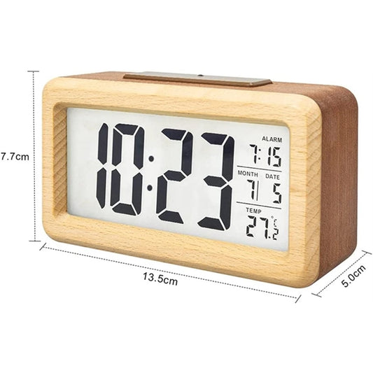Clock With Smart Sensor Night Light
