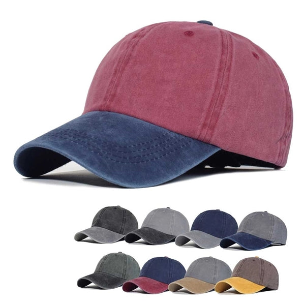 Washed Twill Low Profile Baseball Cap Hat