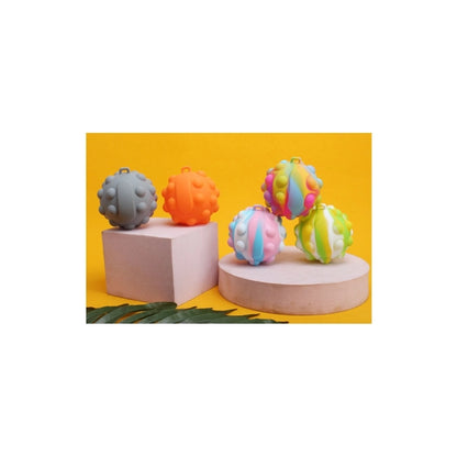 Pop Ball It Keychain