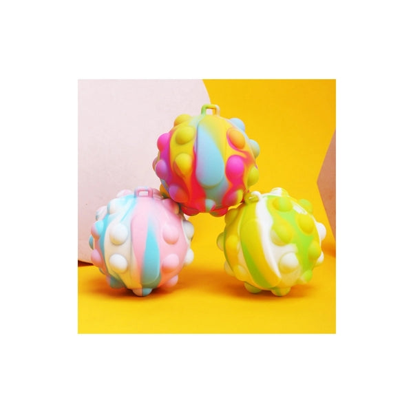 Pop Ball It Keychain