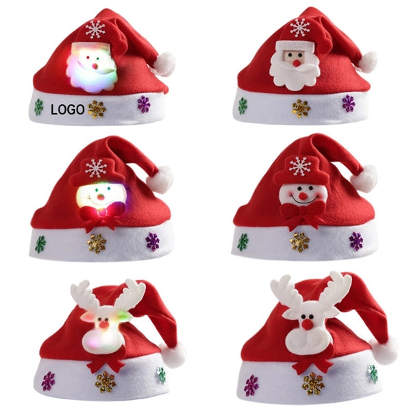 Light Up Santa Hat