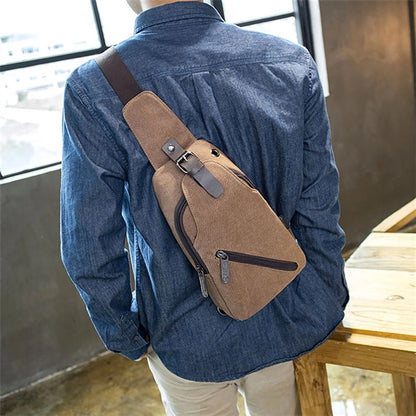 Canvas Vintage Sling Bag