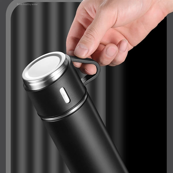 Insulated Vacuum Bottle With Cup