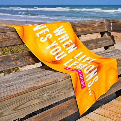 Sublimated Premium Beach Towel (30 x 60) 14lbs/dzn