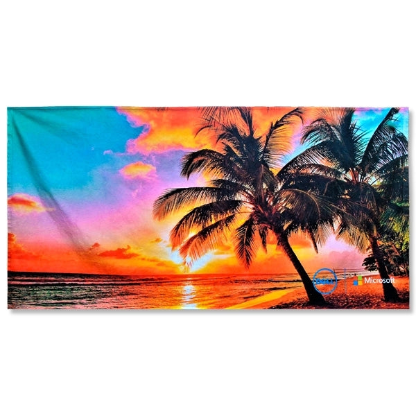Sublimated Beach Towel (35 x 60)  14.5lbs/dzn
