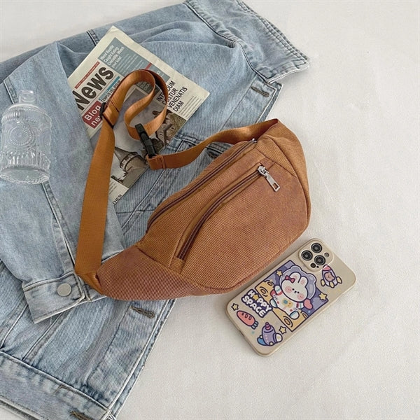 Corduroy Waist Bag