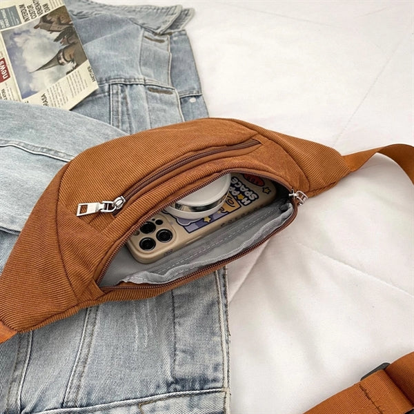 Corduroy Waist Bag