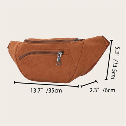 Corduroy Waist Bag