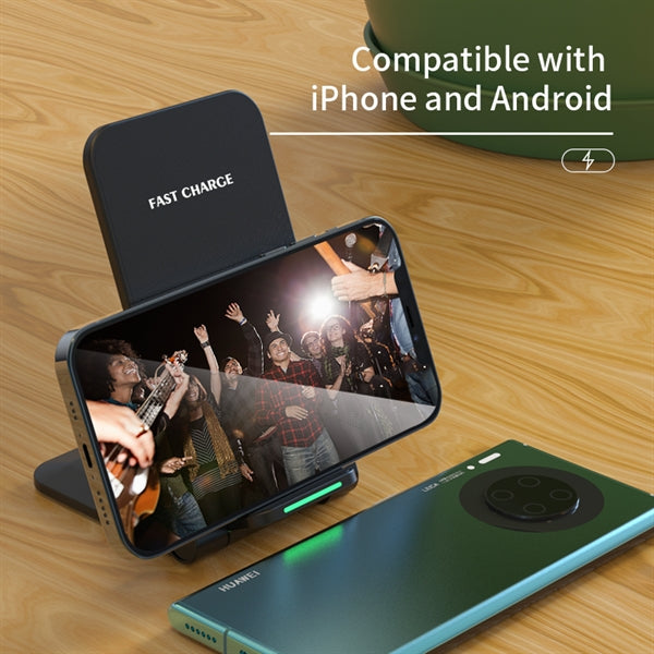 Foldable Wireless Charger Stand Pad