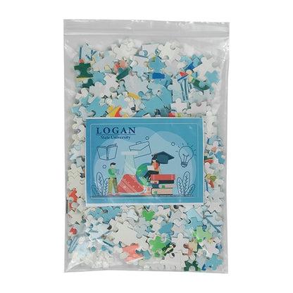 500 Piece Full Color Custom Jigsaw Puzzle
