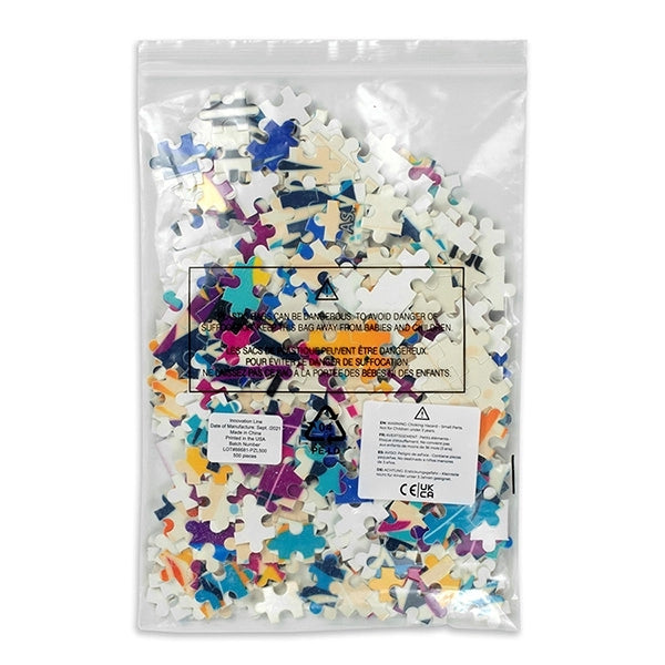 500 Piece Full Color Custom Jigsaw Puzzle