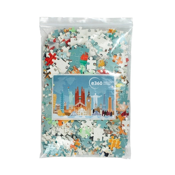 1,000 Piece Full Color Custom Jigsaw Puzzle