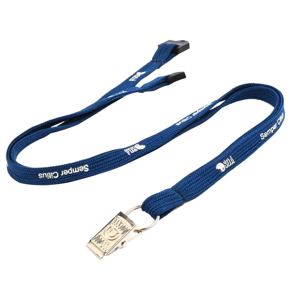 Tube Lanyards w/ Safety Breakaway Custom Tubular