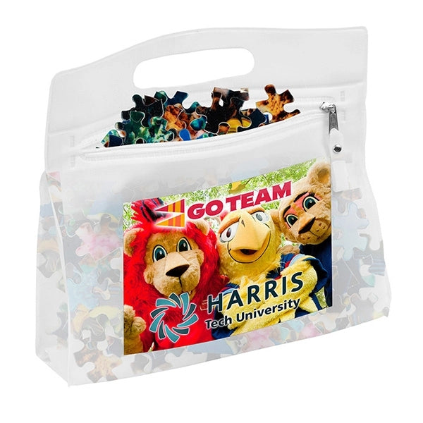 500 Piece Full Color Custom Jigsaw Puzzle In Deluxe Vinyl St
