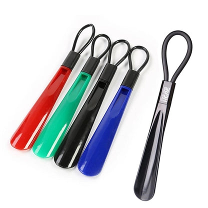 Plastic Handled Shoehorn w/Loop