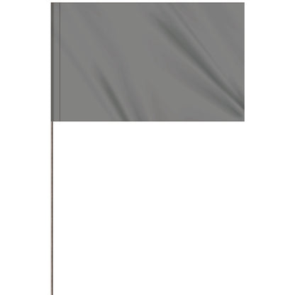 1-Color 5 x 8" Custom Marking Flag with 36" Wire Staff