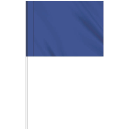 1-Color Custom Marking Flag w/11.5" Plastic Staff