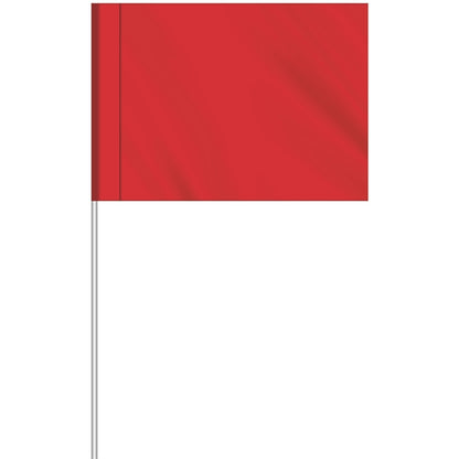 1-Color Custom Marking Flag w/11.5" Plastic Staff