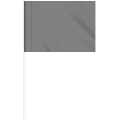 1-Color Custom Marking Flag w/11.5" Plastic Staff