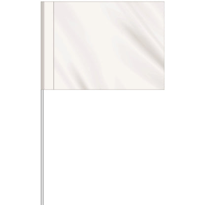 1-Color Custom Marking Flag w/11.5" Plastic Staff