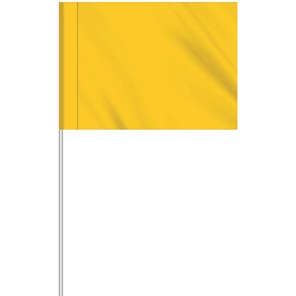 1-Color Custom Marking Flag w/11.5" Plastic Staff