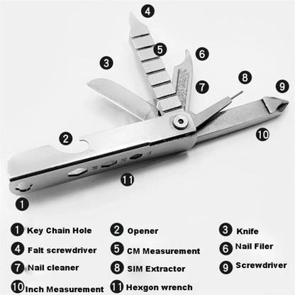 Pocket Gear Keychain Multi Tool