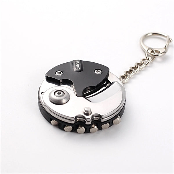 Multifunctional Screwdriver Set With Key Chain