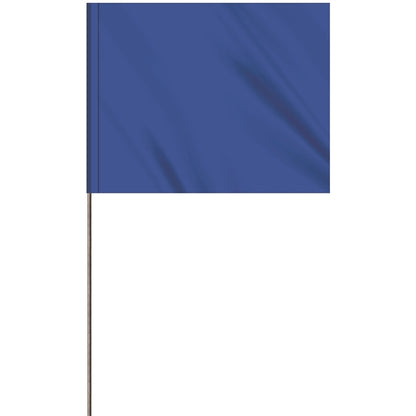 1-Color 4" x 5" Custom High Gloss PE Marking Flag