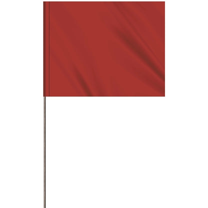 1-Color 4" x 5" Custom High Gloss PE Marking Flag