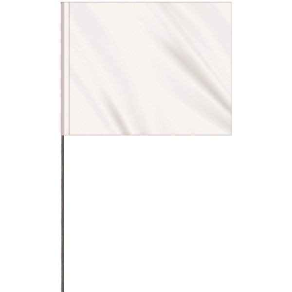 1-Color 4" x 5" Custom High Gloss PE Marking Flag