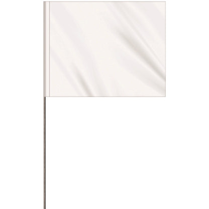 1-Color 4" x 5" Custom High Gloss PE Marking Flag