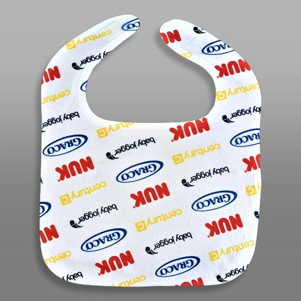 SUBLIMATION BABY BIBS with Binding (10" x 13") 360 GSM