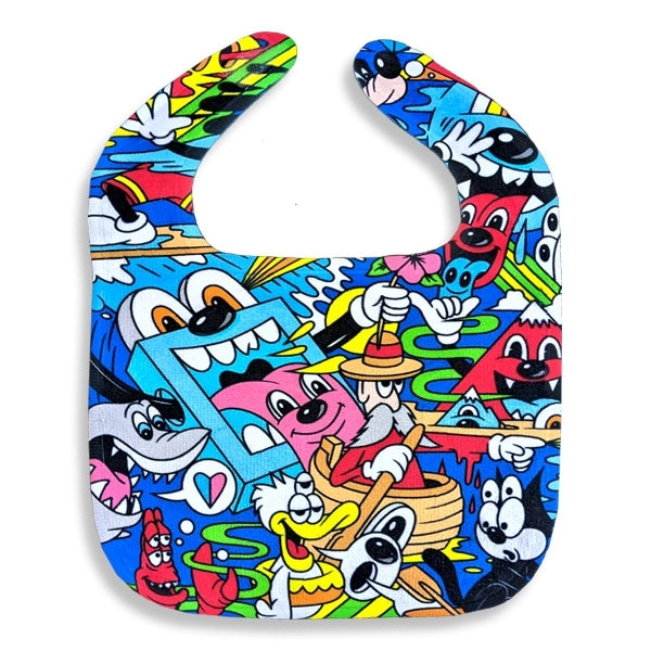 SUBLIMATION BABY BIBS with Binding (10" x 13") 360 GSM