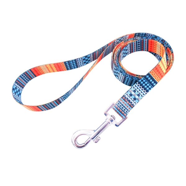 3/4" rPET Eco-friendly Sublimation Pet Leash Metal Carabiner
