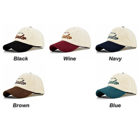 Classic Corduroy Baseball Cap