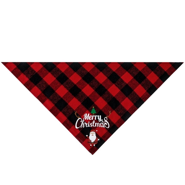 Pet Tringle Bandana Christmas Dog Bib Scarf